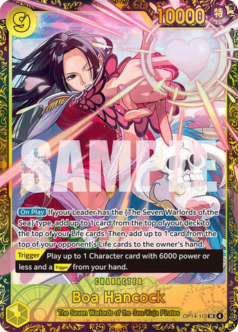 Boa Hancock [CS 26-27 Regionals Season 1] [Foil] (One Piece Promotion Cards)(OP14-112)(SR)