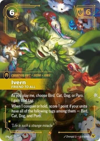 Ivern, Friend to All - Foil (Unleashed)(UNL-177/219)(E)