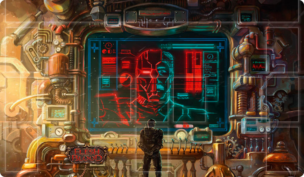 Flesh and Blood Playmat - Ghost Protocol Mainframe