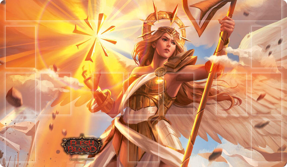 Flesh and Blood Playmat - Herald of Victoria
