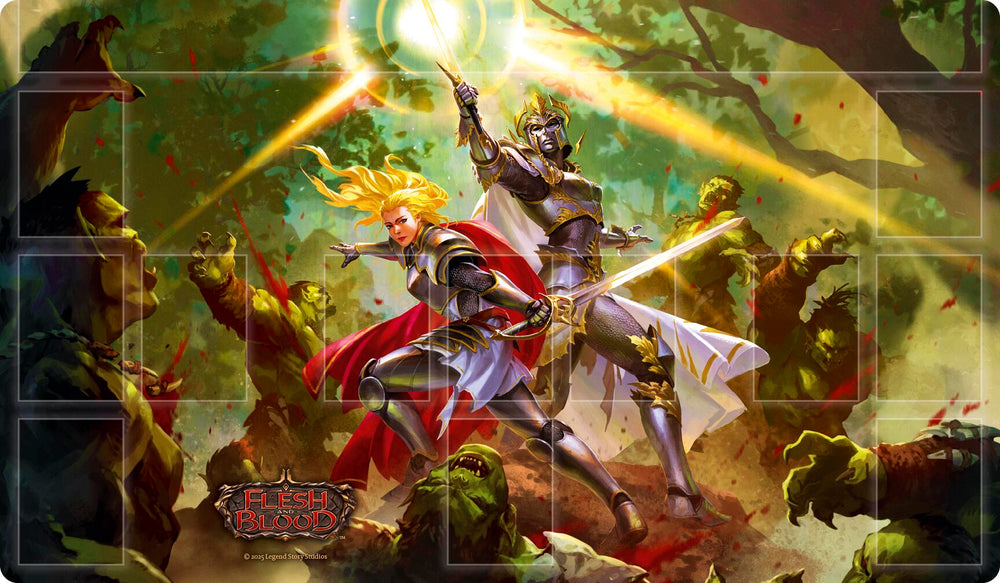 Flesh and Blood Playmat - Swordmasters Shine