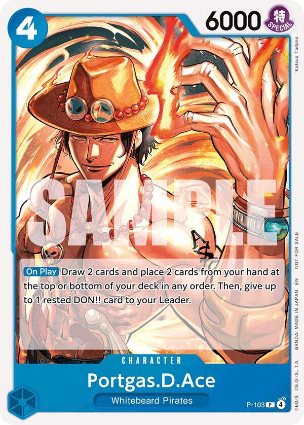 Portgas.D.Ace [Tournament Pack 2026 Vol. 2] (One Piece Promotion Cards)(P-103)(PR)