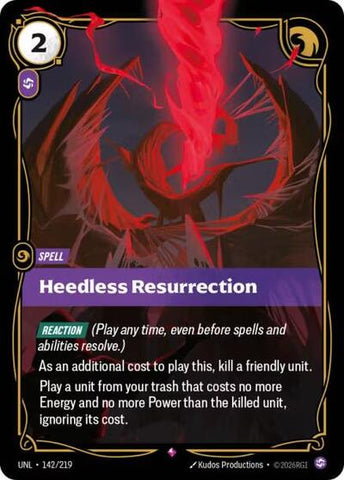 Heedless Resurrection - Foil (Unleashed)(UNL-142/219)(R)