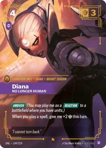 Diana, No Longer Human - Foil (Unleashed)(UNL-149/219)(E)
