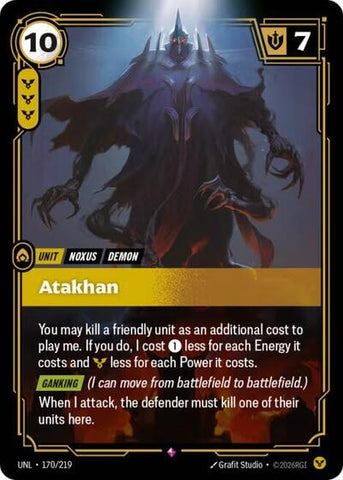 Atakhan - Foil (Unleashed)(UNL-170/219)(R)