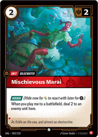 Mischevious Marai - Foil (Unleashed)(UNL-003/219)(C)