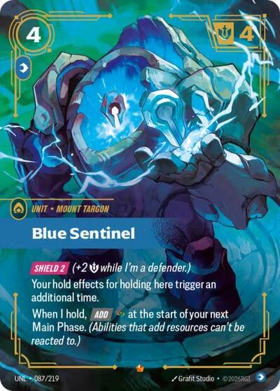 Blue Sentinel - Foil (Unleashed)(UNL-087/219)(E)