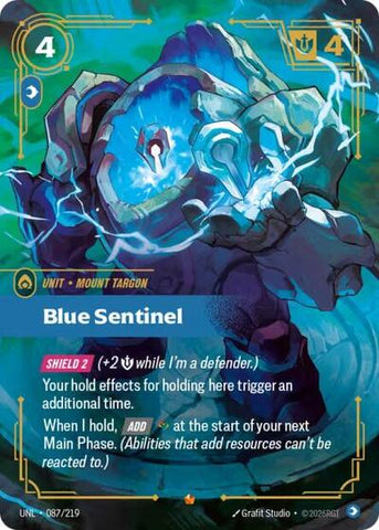 Blue Sentinel - Foil (Unleashed)(UNL-087/219)(E)