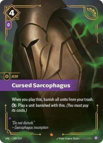 Cursed Sarcophagus - Foil (Unleashed)(UNL-148/219)(E)