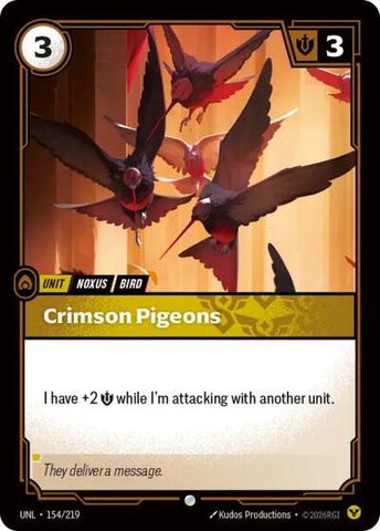 Crimson Pigeons  (Unleashed)(UNL-154/219)(C)