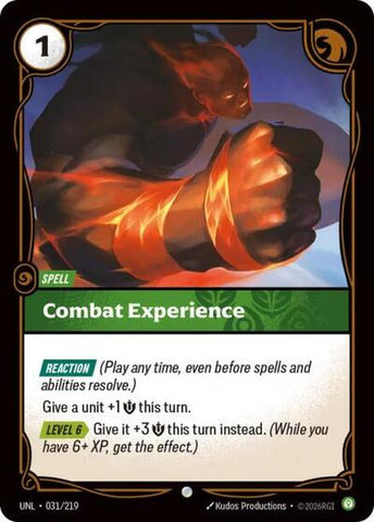 Combat Experience - Foil (Unleashed)(UNL-031/219)(C)