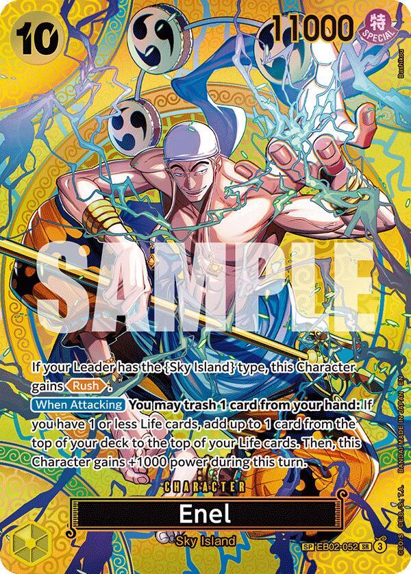 Enel (SP) - Foil (Adventure on Kami's Island)(EB02-052)(SR)