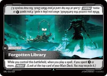 Forgotten Library - Foil (Unleashed)(UNL-211/219)(U)