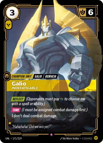 Galio, Indefatigable - Foil (Unleashed)(UNL-171/219)(R)