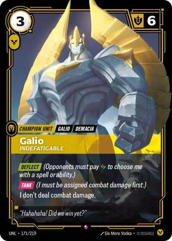 Galio, Indefatigable - Foil (Unleashed)(UNL-171/219)(R)
