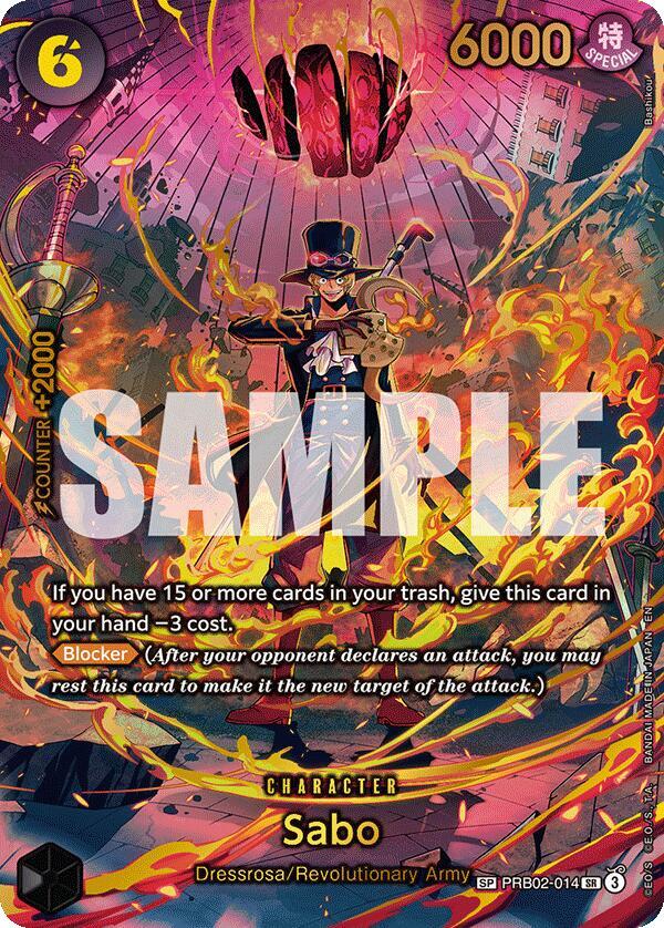 Sabo (PRB02-014) (SP) - Foil (Adventure on Kami's Island)(PRB02-014)(SR)