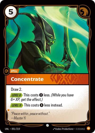 Concentrate - Foil (Unleashed)(UNL-091/219)(C)