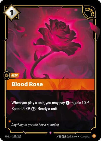 Blood Rose - Foil (Unleashed)(UNL-109/219)(R)