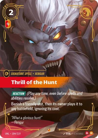 Thrill of the Hunt - Foil (Unleashed)(UNL-184/219)(E)