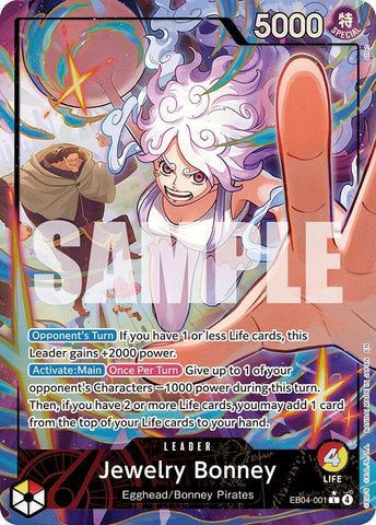 Jewelry Bonney (EB04-001) - Alternate Art - Foil (Adventure on Kami's Island)(EB04-001)(L)