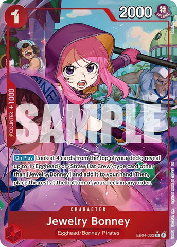Jewelry Bonney (EB04-002) - Alternate Art - Foil (Adventure on Kami's Island)(EB04-002)(R)