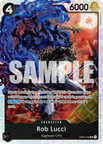 Rob Lucci - Foil (Adventure on Kami's Island)(EB04-048)(SR)