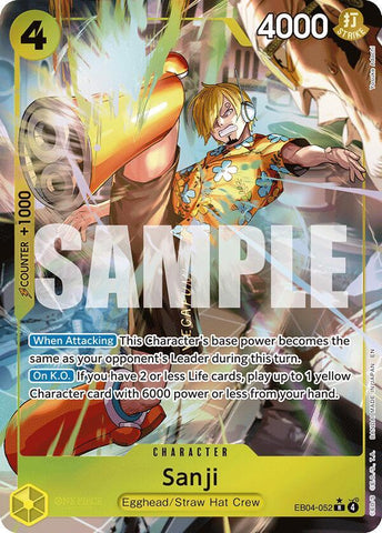 Sanji (EB04-052) - Alternate Art - Foil (Adventure on Kami's Island)(EB04-052)(R)