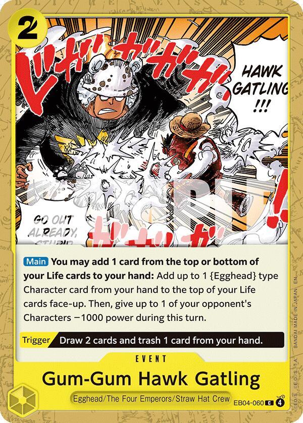 Gum-Gum Hawk Gatling (Adventure on Kami's Island)(EB04-060)(C)