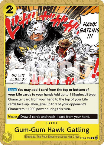 Gum-Gum Hawk Gatling (Adventure on Kami's Island)(EB04-060)(C)