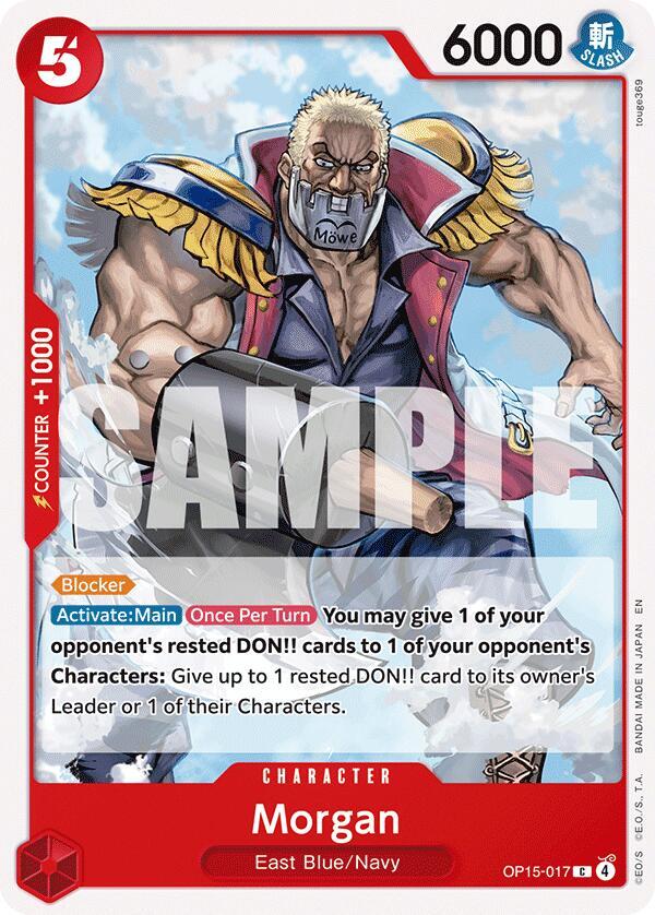 Morgan (Adventure on Kami's Island)(OP15-017)(C)