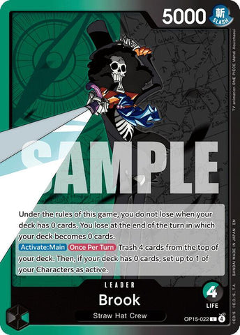 Brook (OP15-022) (Adventure on Kami's Island)(OP15-022)(L)
