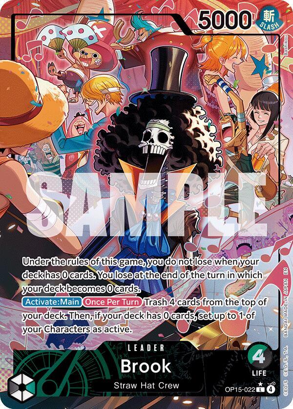 Brook (OP15-022) - Alternate Art - Foil (Adventure on Kami's Island)(OP15-022)(L)