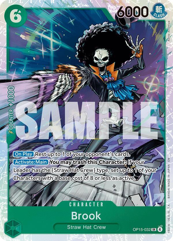 Brook (OP15-032) - Foil (Adventure on Kami's Island)(OP15-032)(SR)