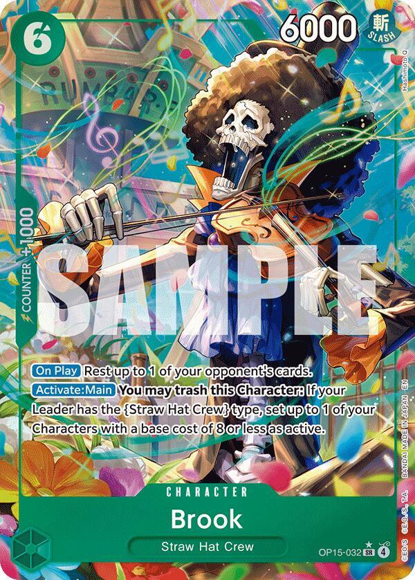 Brook (OP15-032) - Alternate Art - Foil (Adventure on Kami's Island)(OP15-032)(SR)