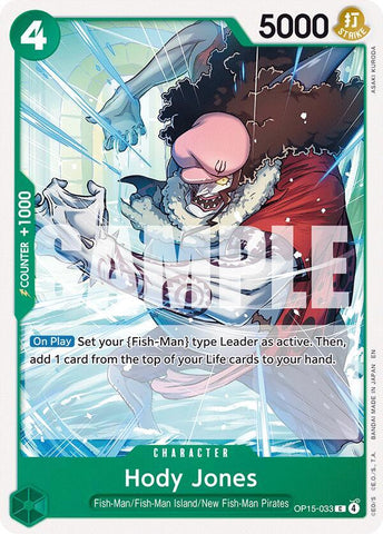 Hody Jones (Adventure on Kami's Island)(OP15-033)(C)