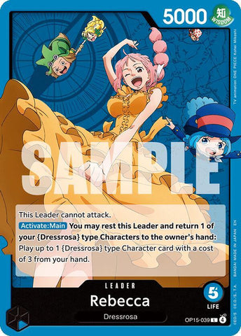 Rebecca (OP15-039) (Adventure on Kami's Island)(OP15-039)(L)