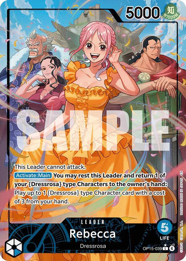 Rebecca (OP15-039) - Alternate Art - Foil (Adventure on Kami's Island)(OP15-039)(L)