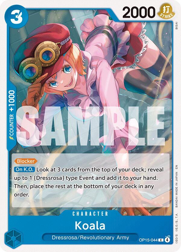 Koala (Adventure on Kami's Island)(OP15-044)(C)