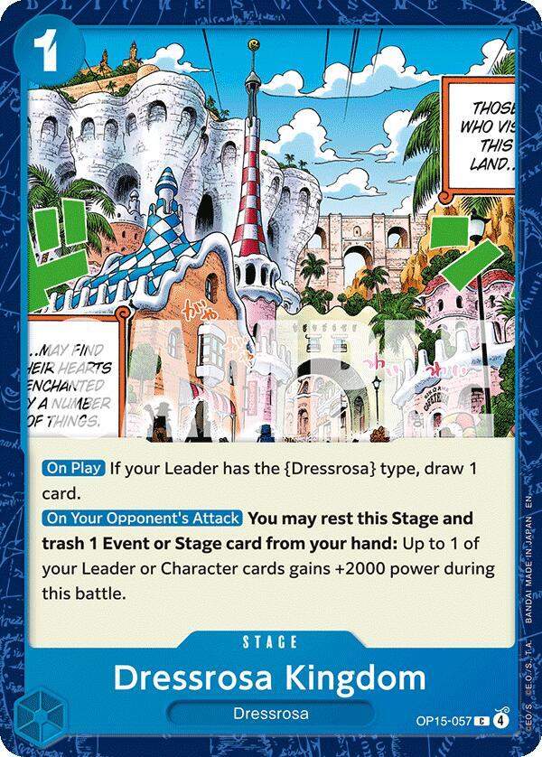 Dressrosa Kingdom (Adventure on Kami's Island)(OP15-057)(C)