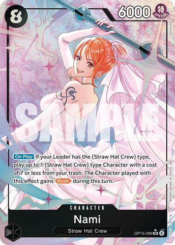 Nami (OP15-086) - Alternate Art - Foil (Adventure on Kami's Island)(OP15-086)(SR)