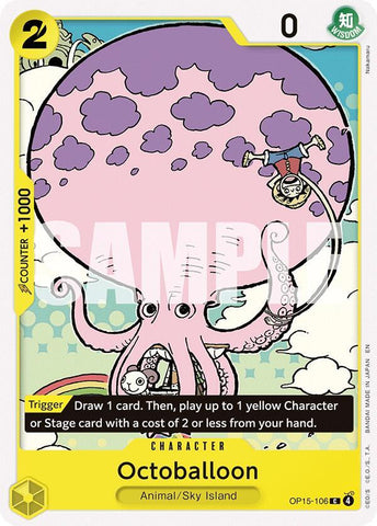 Octoballoon (Adventure on Kami's Island)(OP15-106)(C)