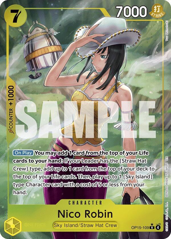 Nico Robin (OP15-109) - Alternate Art - Foil (Adventure on Kami's Island)(OP15-109)(R)