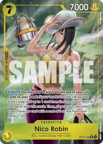 Nico Robin (OP15-109) - Alternate Art - Foil (Adventure on Kami's Island)(OP15-109)(R)