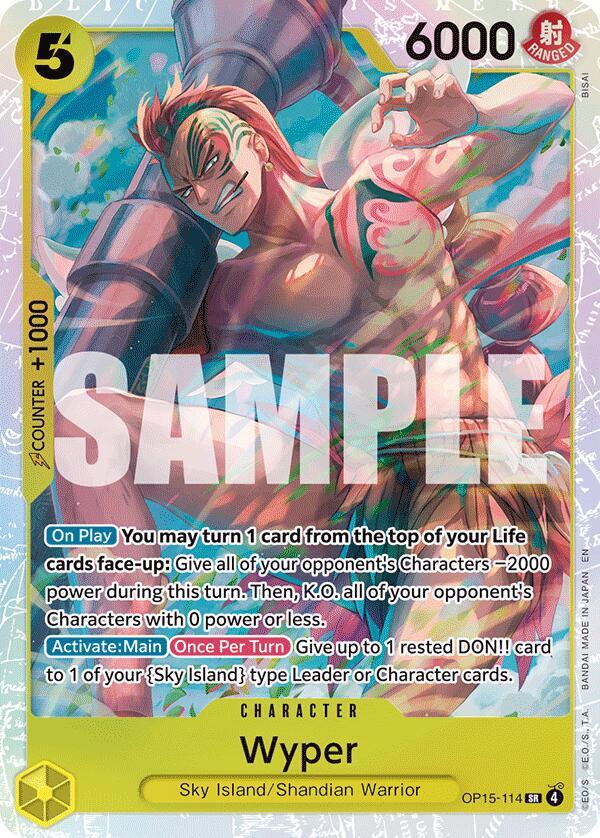 Wyper - Foil (Adventure on Kami's Island)(OP15-114)(SR)