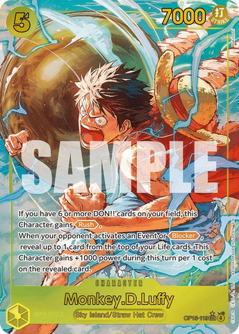 Monkey.D.Luffy (OP15-119) - Alternate Art - Foil (Adventure on Kami's Island)(OP15-119)(SEC)