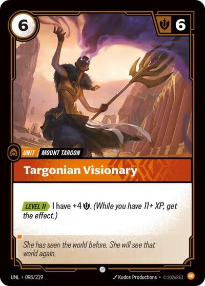 Targonian Visionary  (Unleashed)(UNL-098/219)(C)