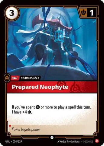 Prepared Neophyte - Foil (Unleashed)(UNL-004/219)(C)