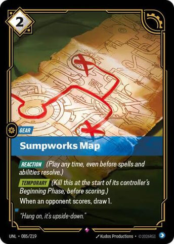 Sumpworks Map - Foil (Unleashed)(UNL-085/219)(R)