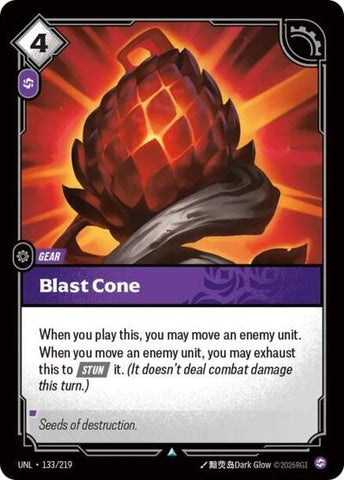 Blast Cone  (Unleashed)(UNL-133/219)(U)