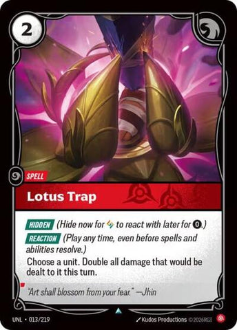 Lotus Trap  (Unleashed)(UNL-013/219)(U)
